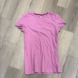 Pink Women's T-Shirt  Junior size s small shirt in good used condition